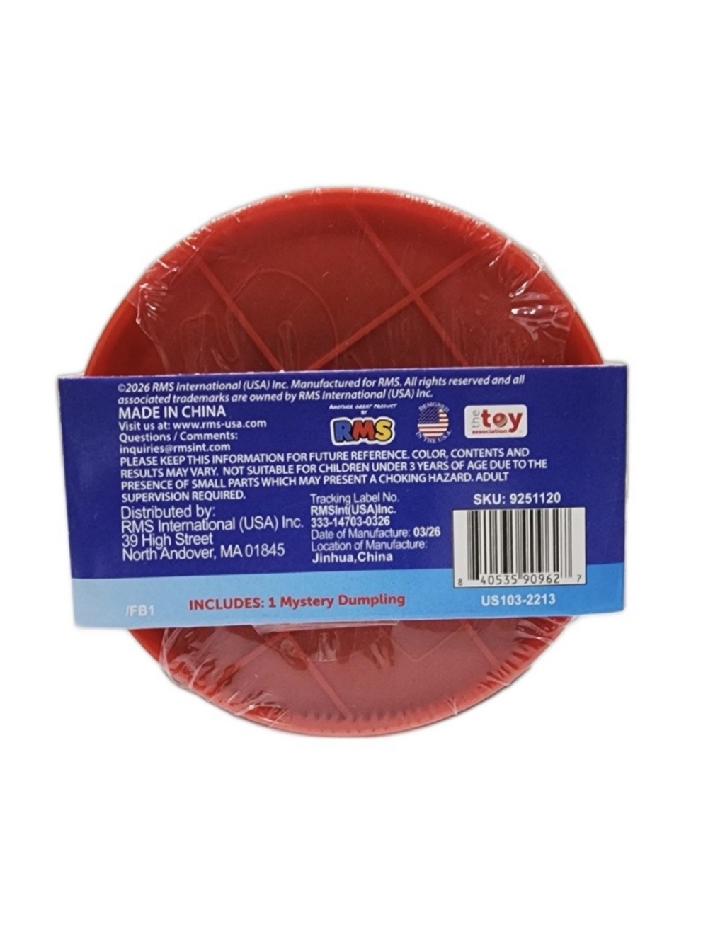 Limited Edition! Americana Edition Mystery Dumpling Squishy Toy Set - Picture 5 of 6